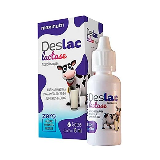 Deslac Enzima Lactase Gotas 15ml Maxinutri