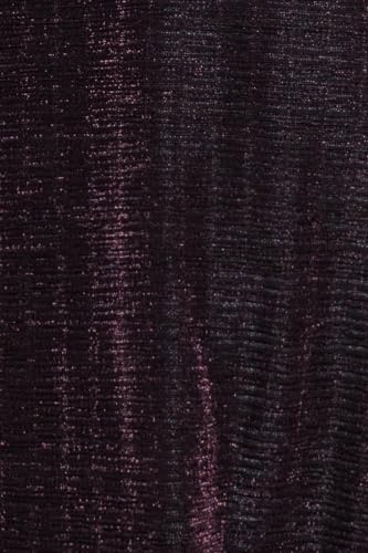 Image of Betsy & Adam Women's Long Halter Scuba Crepe Tiered Ruffle Slit Gown