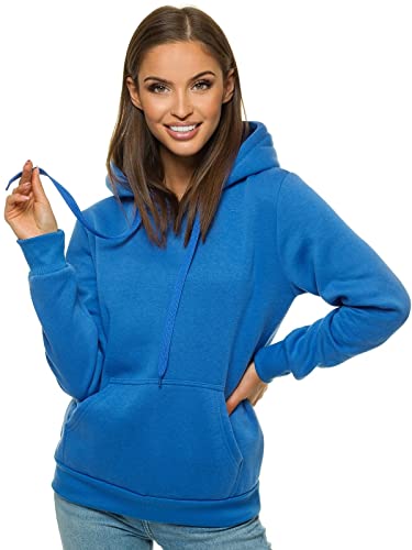 OZONEE Damen Kapuzenpullover Sweatjacke Sweatshirt Farbvarianten...