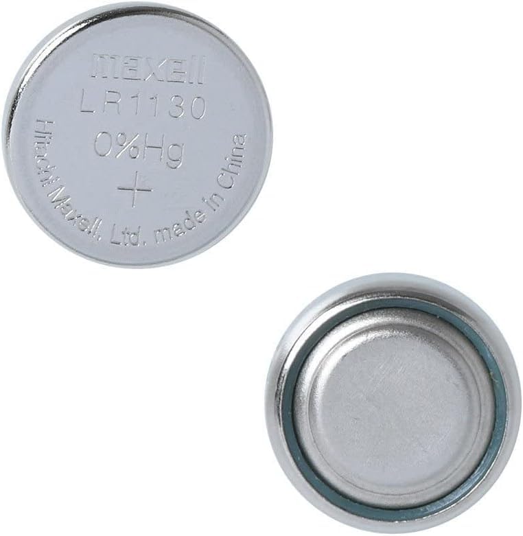 Compatible with MAXCELL Cell LR1130 Lithium Coin Button LR1130 Battery 3v, Suitable for Small Remotes, Scales Wearables & Medical Devices Blister Pack (Pack of 10) 4