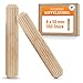 Produktbild PARSA Manufactory- Holzdübel 8mm x 50 mm, 350 Stk. - Made in Germany - Holzdübel Set, Buchen Riffeldübel DIN68150, Holz Dübel - hochqualitativ, passgenau, splitterfrei, naturbelassen, beste Wahl