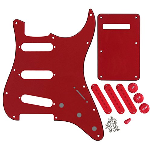 FLEOR 4 Ply SSS Strat Guitar Pickguard Plate Scratch Set & ramassage 3-52mm Cover & 2T3V Konbs Conseils pour Fender… - Les Beatles, Paul McCartney, John Lennon, RIngo Starr, George Harrison FLEOR 4 Ply SSS Strat Guitar Pickguard Plate Scratch Set & ramassage 3-52mm Cover & 2T3V Konbs Conseils pour Fender… – Image 3