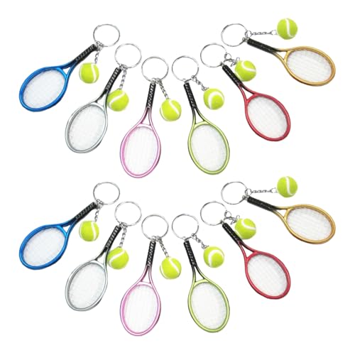 Breloques raquette miniatures KOMBIUDA accessoire sac femmes
