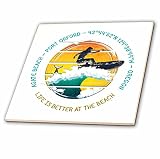 3dRose American Beaches - Agate Beach, Port Orford, Oregon Cool Travel Gift 4 Inch Ceramic Tile