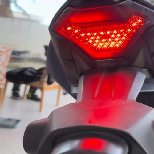 Freno luces trasero R3 R25 MT07 y decoración con flujo LED 3