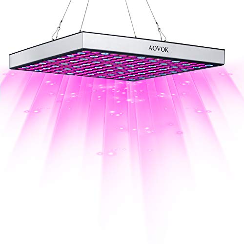 LED Grow Light Bulbs, AOVOK Grow Lamp Plant Light Panel Full Spectrum for Plants, Indoor Garden, Vegetable, Flowers, Fruits, Succulents, Seedlings Starting