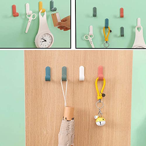 Juliyeh-12-Pieces-Self-Adhesive-Hooks-Wall-Hanging-Plastic-Creative-Cute-J-Shaped-Hooks-Powerful-Self-Adhesive-Hooks-for-General-Bathroom-Kitchen-Use-Sticky-Wall-Hook-Waterproof