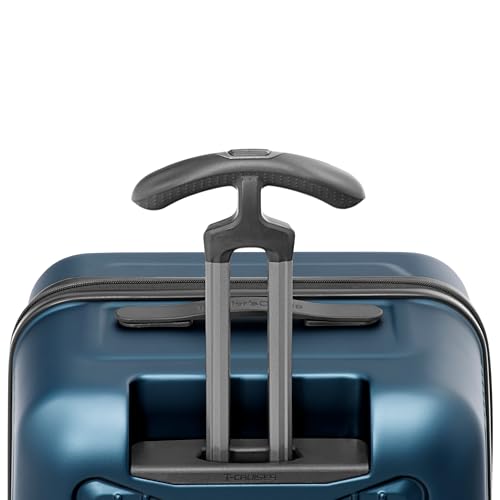 Image of Traveler's Choice Ultimax II, Matte Navy, 31-Inch Large Trunk, Ultimax II Polycarbonate Hardside Luggage With Spinner Wheels