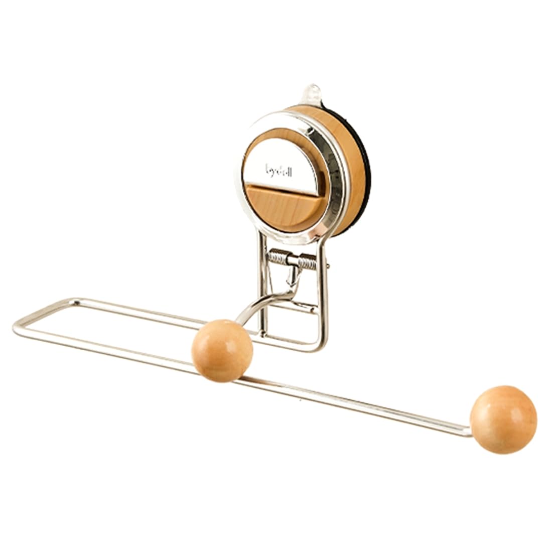 Hndhbfgrt Stainless Steel Iron Paper Towel Holder 1pc Non-Drilling Suction Cup Kitchen Mounting B