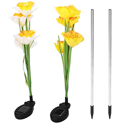 Outdoor Solar Flower Lights - Image 2