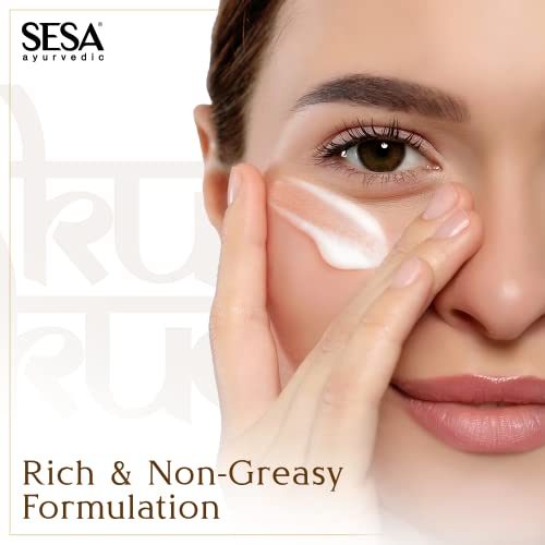 SESA 8% Kumkumadi Padma Night Cream 50g I Skin Brightening, Helps Reduce fine lines & wrinkles I Promotes Skin Rejuvenation & Skin Repair I Anti... - Image 6