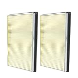 2PCS Engine Air Filter Calm Carbon Fiilter Cabin Compatible With Nissan Pathfinder 1990-2004 CA4309