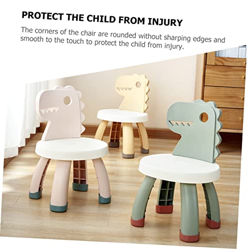 Stool Chair 2Pcs 'S Chair Chairs For Kids Green Chair Stool Chairs Small Bench Floor Mat Pvc Green Baby Household Portable Stool #TOP1