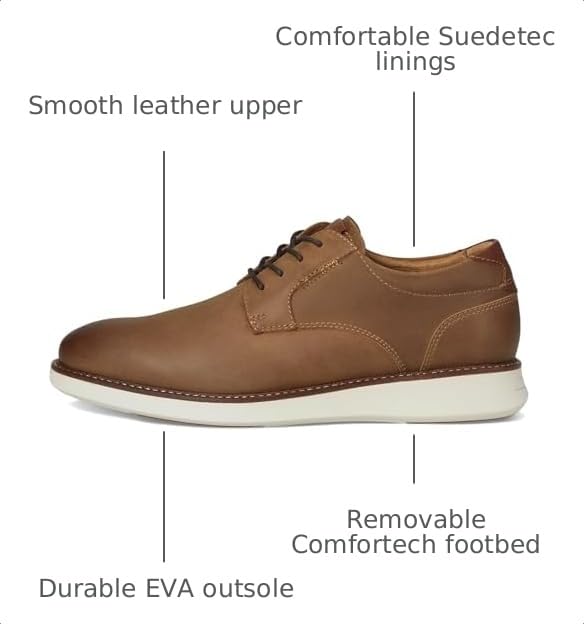 Image of Florsheim Launch Plain Toe Oxford Men's Oxford