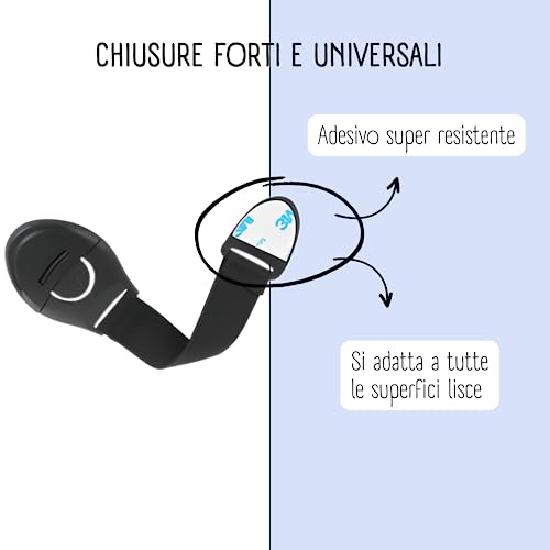 ESSEDì Blocca Cassetti per Bambini - Chiusure