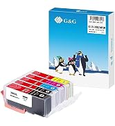 Amazon.co.jp: 【G&G】 MUG-4CL 4色セット+黒1個【残量表示機能付
