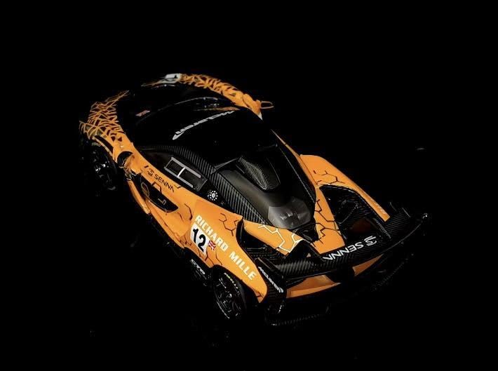 Amazon.co.jp: 1/64 LCD Senna GTR セナ オレンジ : Hobbies