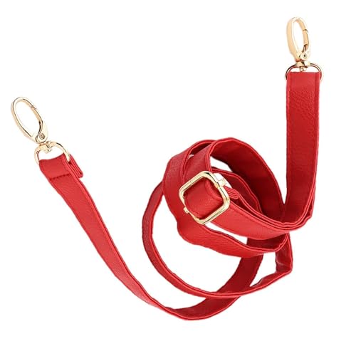 Tracolla pelle per Borsa Versatile E Alla Moda per Piccola Pochette Tote Bag ROSSO