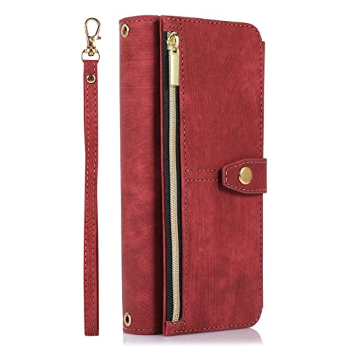 Funda tipo cartera para iPhone SE y iPhone 8 que evita caídas y golpes