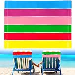 gyoyede 6 Pack Towel Bands,Towel Bands for Cruise Beach Sun Lounger Pool Chairs, Extra Durable Towel Clips for Chairs Cruise No Snapping, Cruise Ship & Beach Essentials