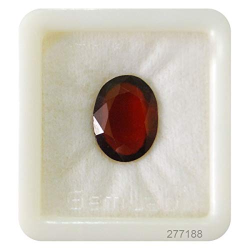 LMDPRAJAPATIS 8.00 Carat Certified Unheated Untreatet AAA+ Quality and Certified by WTGTL Natural Gomed Stone Gomed Hessonite Astrological Gemstone