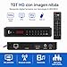 Imagen de 2026 Nuevo Español TDT Decodificador TV DVB-T T2 H265 HEVC FTA Full HD PVR