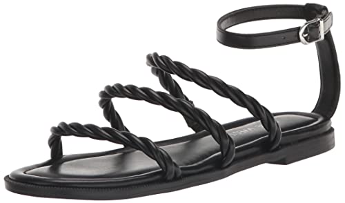 Nine West Ipster Sandale plate Femme aux finitions haut de gamme