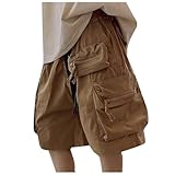 Cargo Shorts for Boys with Multi Pockets - Boy's Lightweight Short Uniform Pants Baseball Shorts Boys Loose Casual Outdoor Playwear 2026
