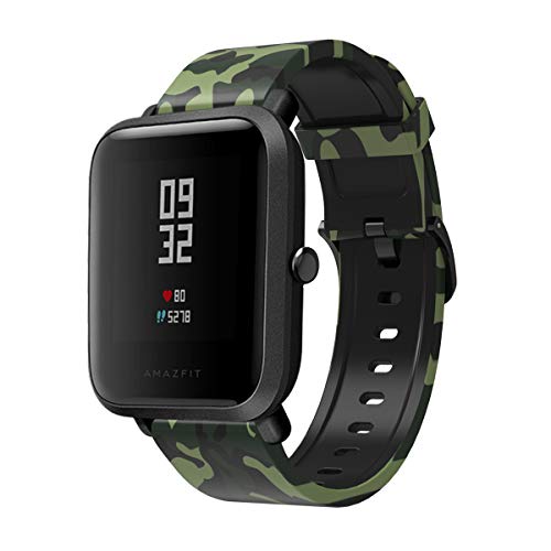Correa Silicona para Garmin Forerunner 42mm 20mm miniatura 7