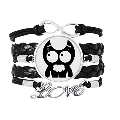 Bracelet Univers Étranger Alien en Cuir Idéal pour Affirmer Votre Style au Quotidien
