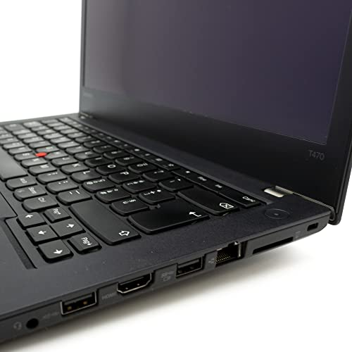 Lenovo Notebook Thinkpad T470 Windows 11 Core i5 bis zu 3 GHz SSD Display 14" Full HD Touchscreen Webcam TypeC HDMI PC Business Laptop (generalüberholt) (8GB RAM SSD 240GB) – Bild 4