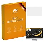 atFoliX Película Protectora compatible con Apple iMac 27 (Model 6G 2009-2011) Lámina Protectora de Pantalla, antirreflejos y amortiguadores FX Protector Película