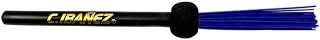 Baqueta Vassourinha C.IBANEZ Cajon Brush Extra Bass Azul