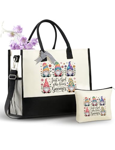 Bolsa Tote para mujer con cierre superior y correa de hombro