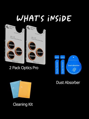 Image of Lensarmor Compatible with iPhone 17 Pro / 17 Pro Max Camera Lens Protector Cosmic Orange (2-Pack) - 9H Tempered Glass, Military-Grade Anti-Scratch, Case-Friendly, Easy Install Frame