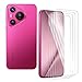 4-Pack Tempered Glass Screen Protector Compatible with Huawei Pura 70, 9H Hardness, Ultra Clear, Anti-Scratch, Easy Installation, Case Friendly, Touch Sensitive