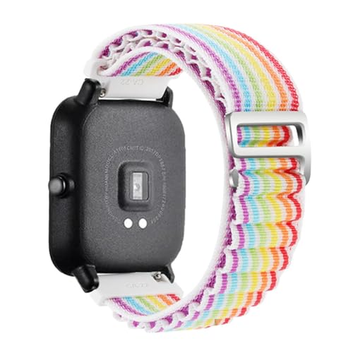 Bracelet montre 22 mm en nylon respirant couleur agate pour Galaxy Watch