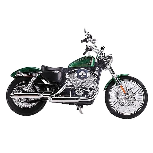Modèle de moto vintage Harley XL 1200V 1:12 haute précision