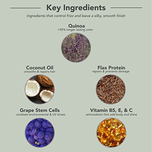 Framesi Color Lover Smooth Shine Conditioner, 16.9 Fl Oz, Sulfate Free Conditioner With Coconut Oil And Quinoa, Color Treated Hair #TOP5