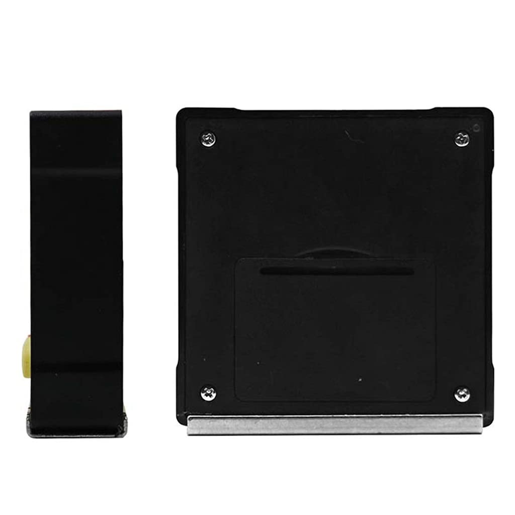 Mini goniometro digitale da 360 gradi Inclinometro elettronico con scatola di livello Strumenti di misurazione a base magnetica