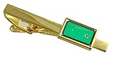 Hand Made Select Gifts Billardtisch Gold-ton Tie Clip Wählen Sie Geschenk Tasche