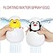 Produktbild Rclhh Bewässerung Badespielzeug für Kinder,Schwimmendes Entenei-Pinguin-Ei-Duschspielzeug Babys Badewanne Pool Spielzeug Kleines Geschenk