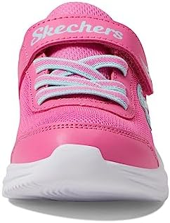 Skechers Kids Girls Dreamy Dancer-Frienship Vibe Sneaker, Hot Pink/Aqua, 10 Toddler | Image 5
