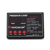 3. Hohe Qualität. Ballylelly Original FlyMonster Programmierkarte für Fernbedienung RC Boote Schiff Flycolor ESC Electronic Speed ​​Controller