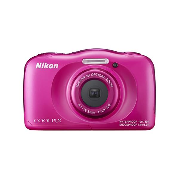 Nikon COOLPIX ピンク 防水・耐衝撃 Amazon | Nikon デジタルカメラ COOLPIX S31 防水5m 耐衝撃1.2m