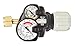 Gas Regulator,Brass,2-1/2" Gauge Size