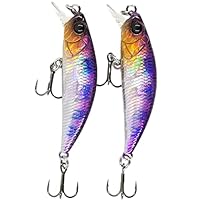 Amazon | 50S 5g [TSURINOYA] 渓流 ミノー 扁平 低重心固定