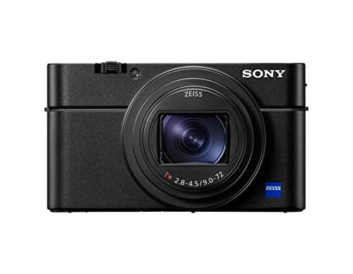 Image of Sony RX100 VII | Advanced Premium Bridge Camera (1.0-Type Sensor, 24-200 mm F2.8-4.5 Zeiss Lens, Eye Tracking Autofocus for Human and Animal, 4K Movie Recording and Flip Screen)