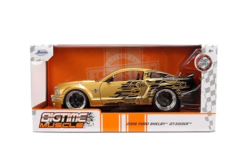 Jada Toys Bigtime Muscle 1:24 Ford Shelby GT-500KR 2008 miniatura 2