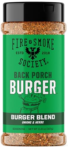 Fire & Smoke Back Porch Burger Seasoning | BBQ Rub